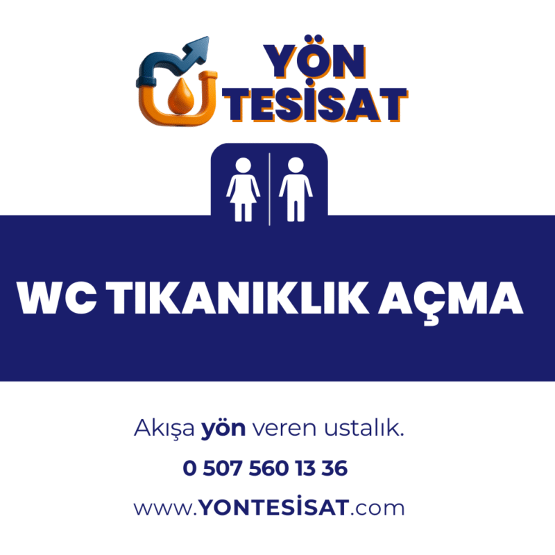 wc tıklanıklığı açma